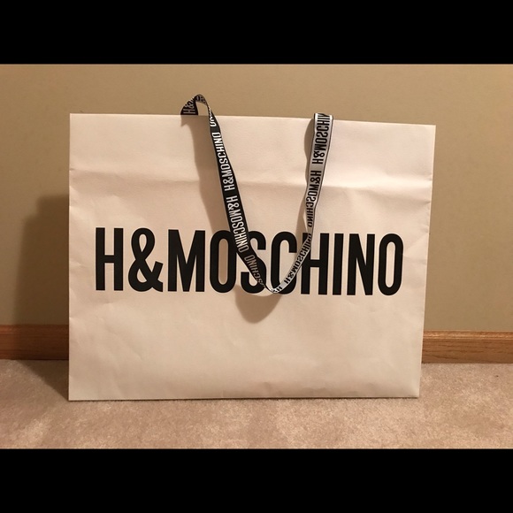 Moschino Bags Moschino For Hm Shopping Bag Poshmark